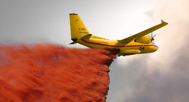 Leonardo C-27J Firefighter